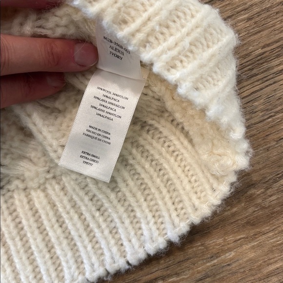 Rails Cream Cable Knit Alexis Sweater Vest - Women's Size XS - EUC - Picture 12 of 13